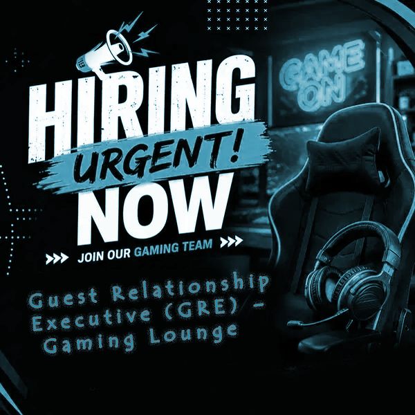 Guest Relationship Executive (GRE) – Gaming Lounge