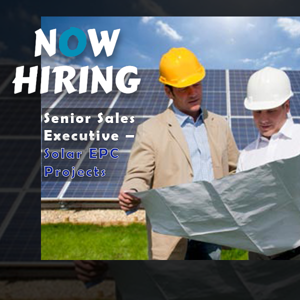 Sales Manager / Senior Sales Executive – Solar EPC Projects